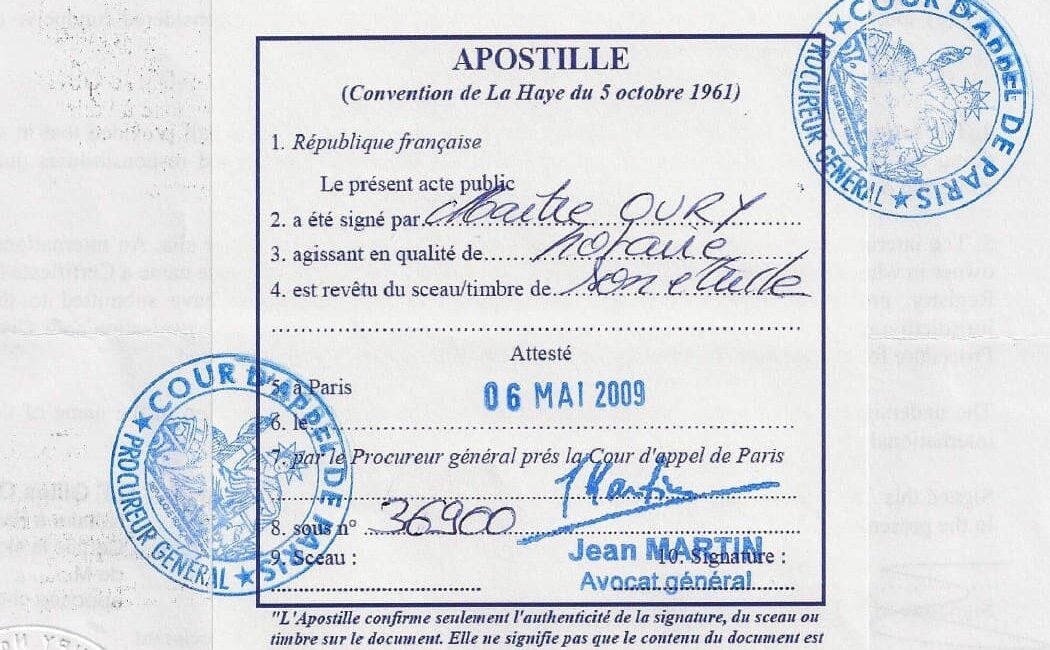 apostille ucraina